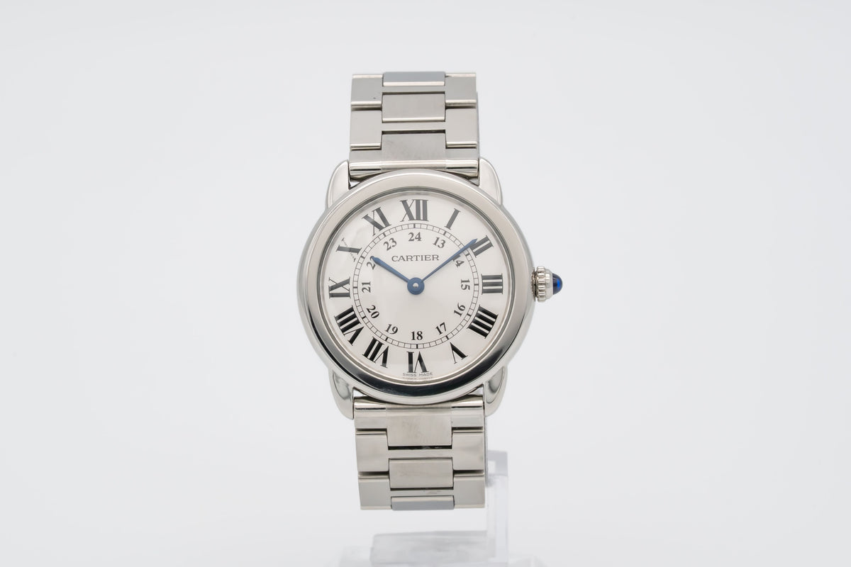Cartier Ronde Solo de Cartier 3601 Stainless Steel 29mm