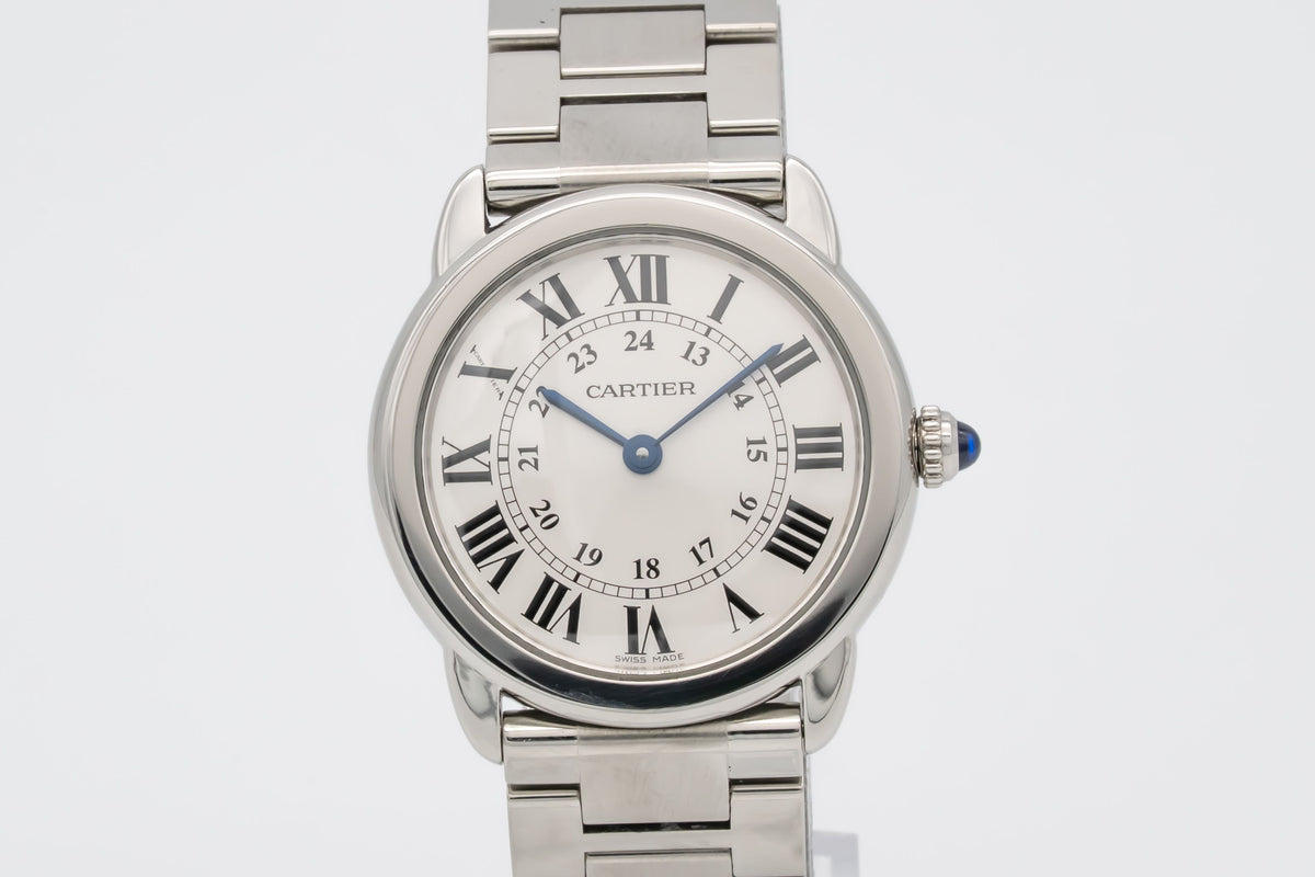 Cartier Ronde Solo de Cartier 3601 Stainless Steel 29mm