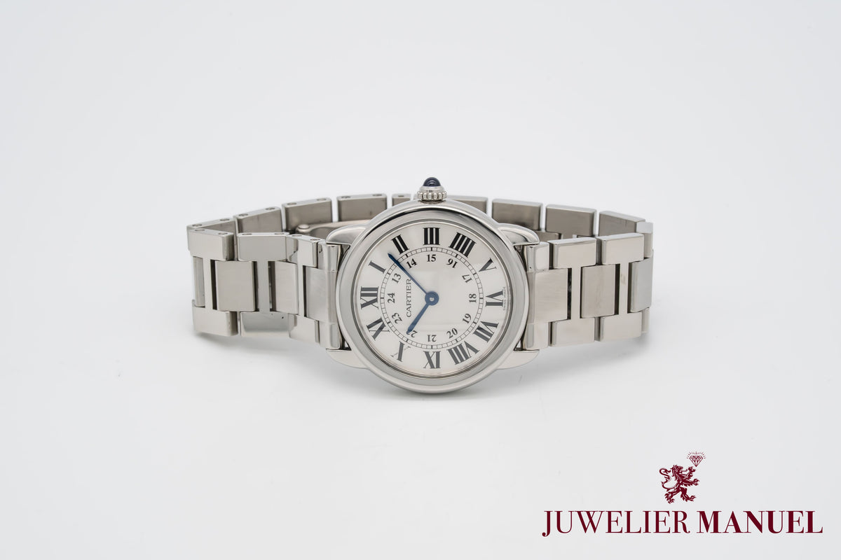 Cartier Ronde Solo de Cartier 3601 Stainless Steel 29mm