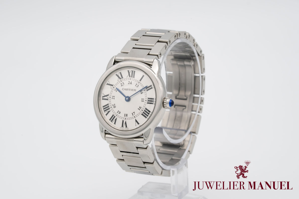 Cartier Ronde Solo de Cartier 3601 Stainless Steel 29mm