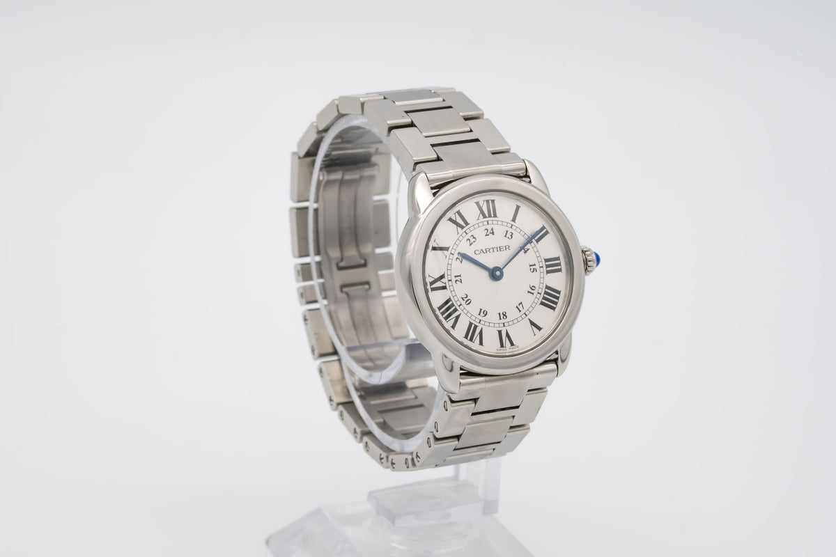 Cartier Ronde Solo de Cartier 3601 Stainless Steel 29mm