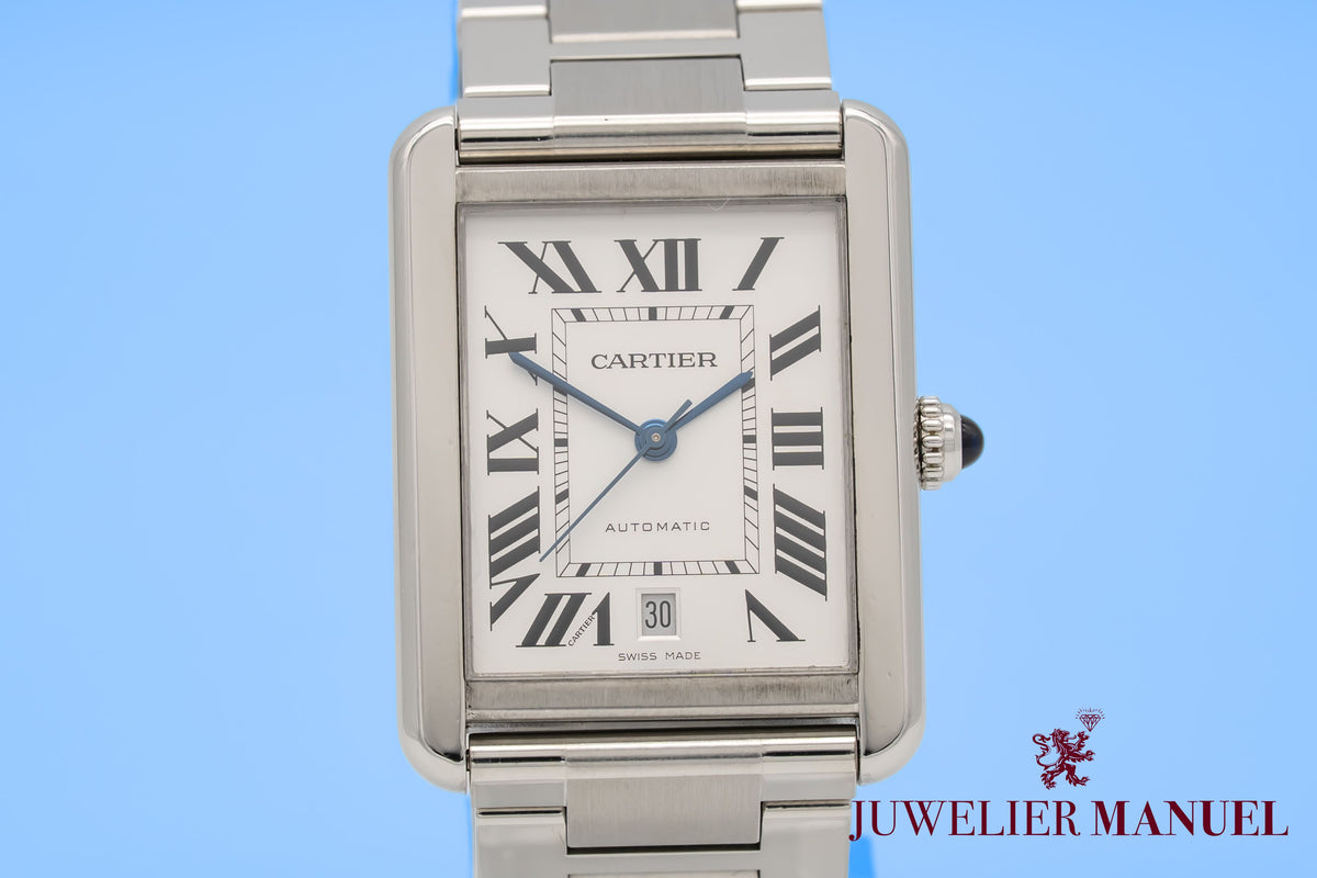 Cartier Tank Solo XL 3515 Steel Automatic 31mm Men's Watch