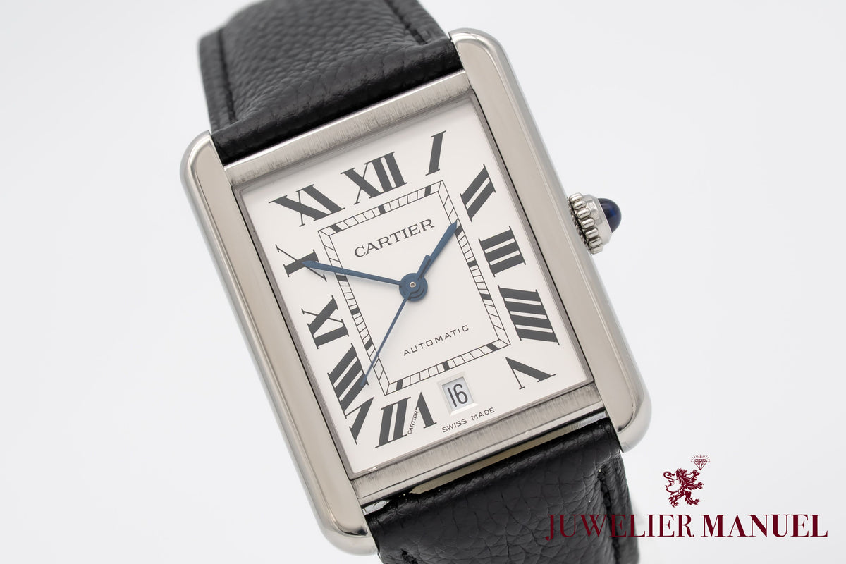 Cartier Tank Solo XL Stahl Automatik 31mm Herrenuhr