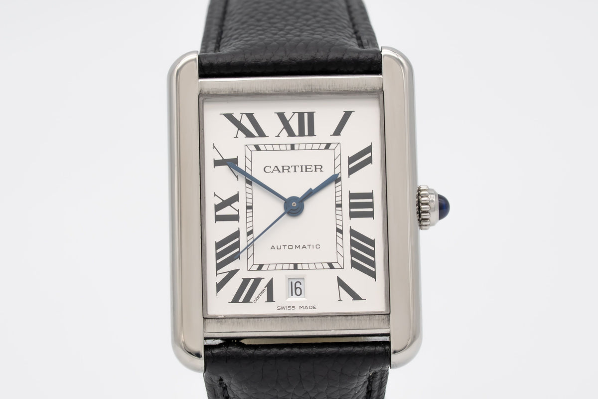 Cartier Tank Solo XL Stahl Automatik 31mm Herrenuhr