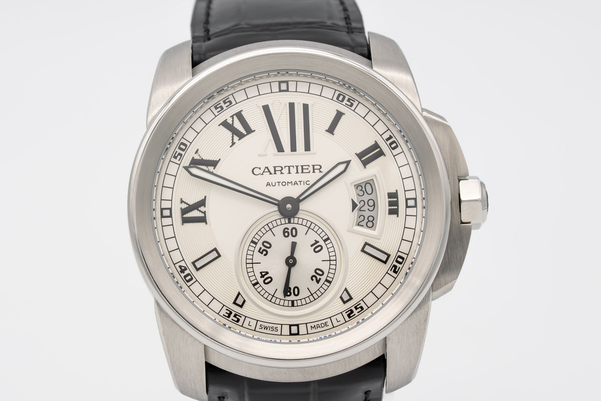Cartier Calibre de Cartier 3389 Stainless Steel Automatic 42mm Papers