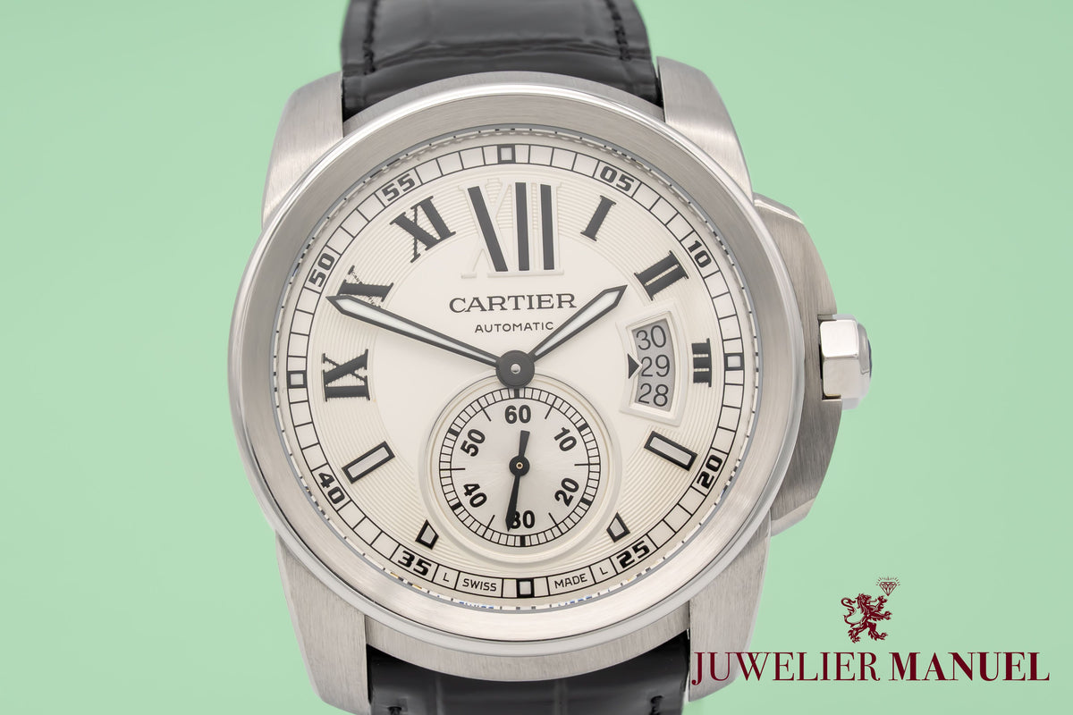 Cartier Calibre de Cartier 3389 Stainless Steel Automatic 42mm Papers