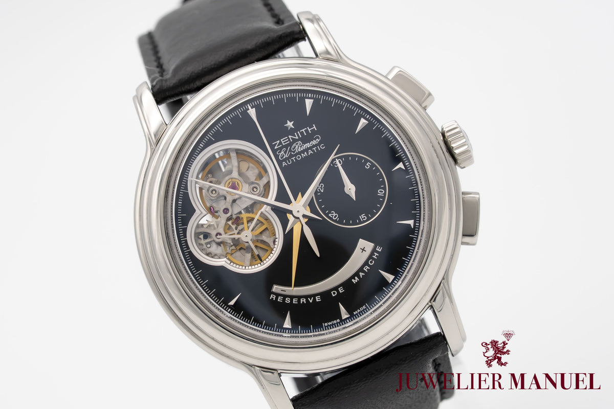 Zenith El Primero Class 03.0510.4021 Open Chronograph Stahl Automatik 40mm