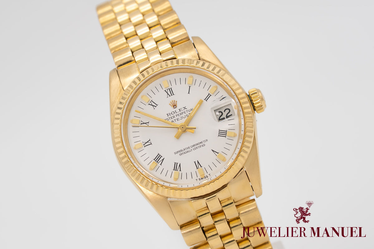 Rolex Datejust 6827 Medium Gelbgold 750 Automatik 31mm