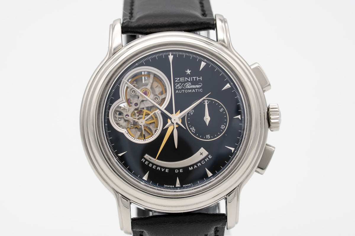 Zenith El Primero Class 03.0510.4021 Open Chronograph Stahl Automatik 40mm