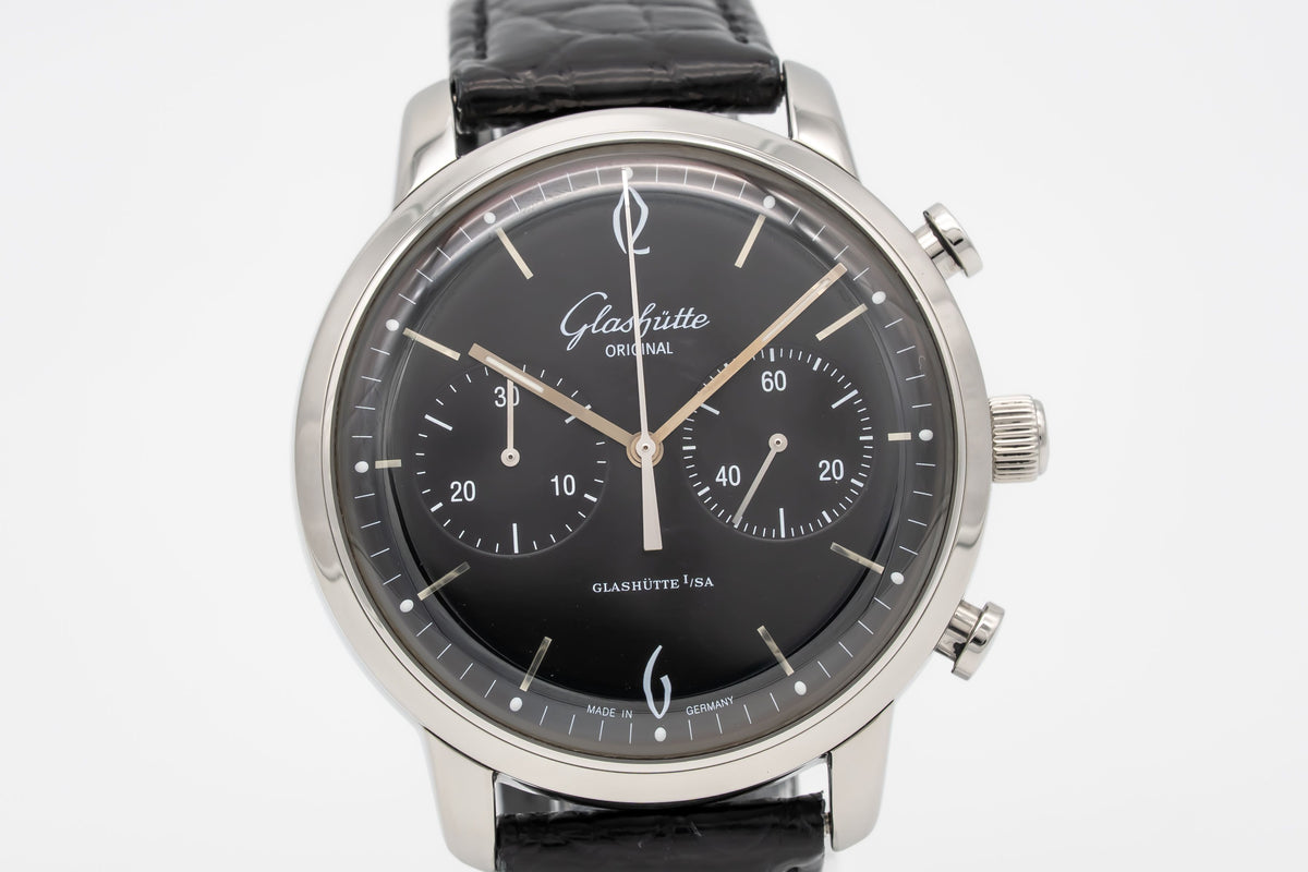 Glashütte Original Sixties Chronograph Senator Stainless Steel Automatic 42mm