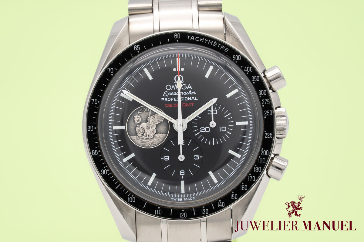 Omega Speedmaster Professional Moonwatch Apollo 11 Limited Edition Steel Manual Winding 42mm