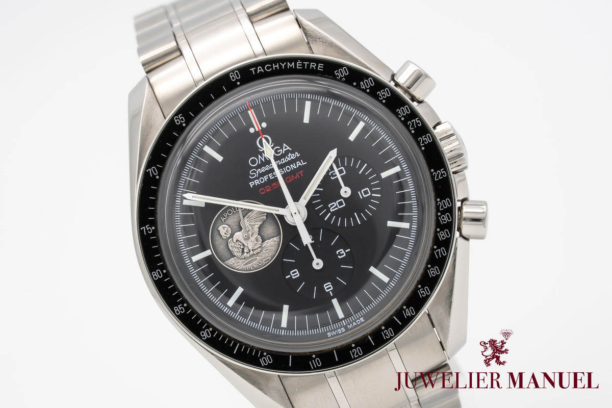 Omega Speedmaster Professional Moonwatch Apollo 11 Limited Edition Steel Manual Winding 42mm