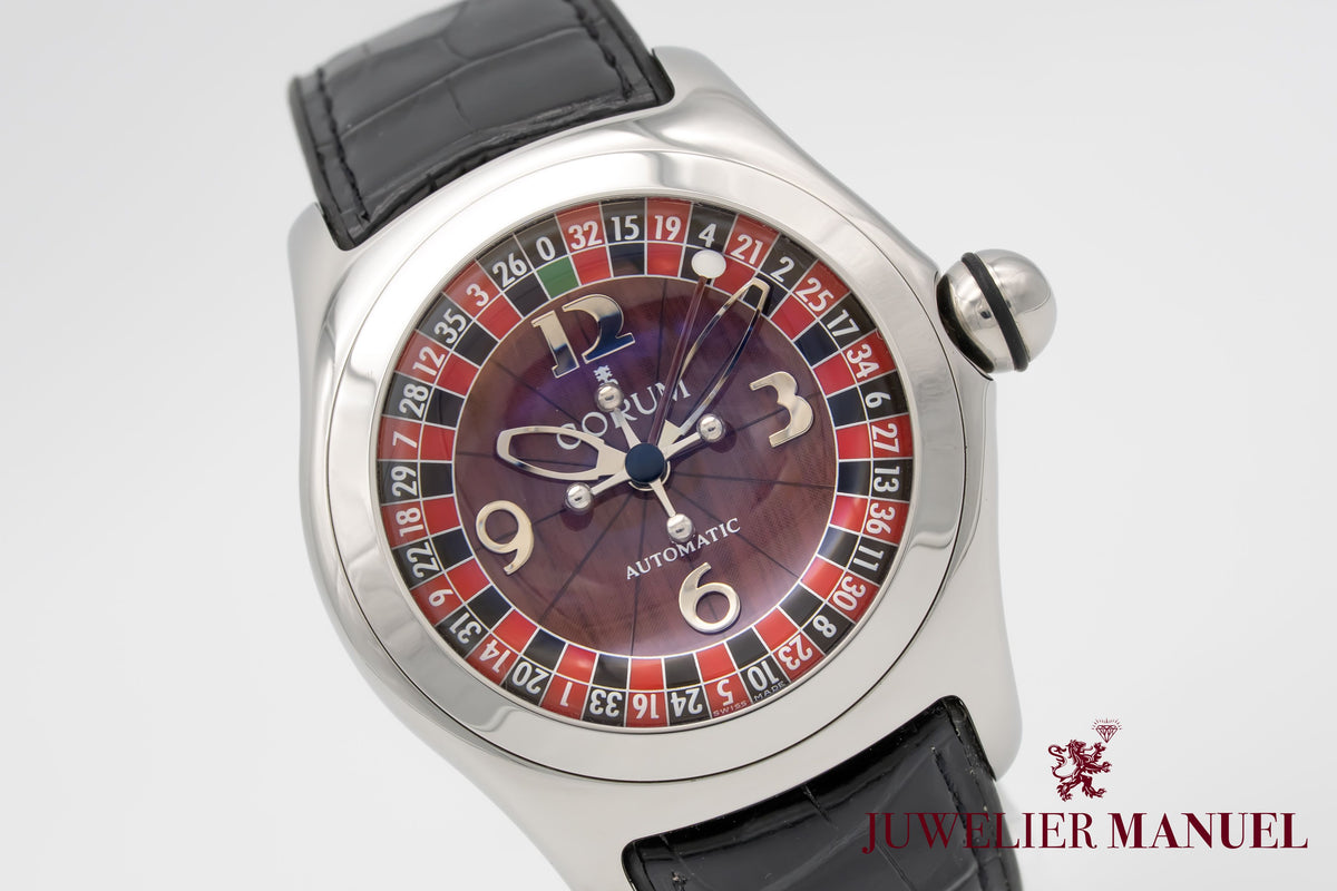 Corum Bubble Roulette Casino Limited Edition Steel Automatic 45mm