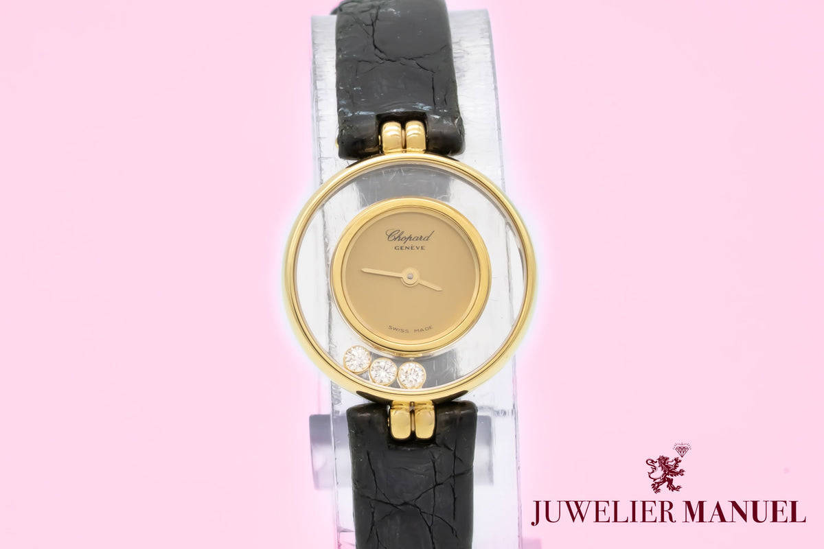 Chopard Happy Diamonds 18K Yellow Gold Diamonds Chopard Service Gelbgold 750
