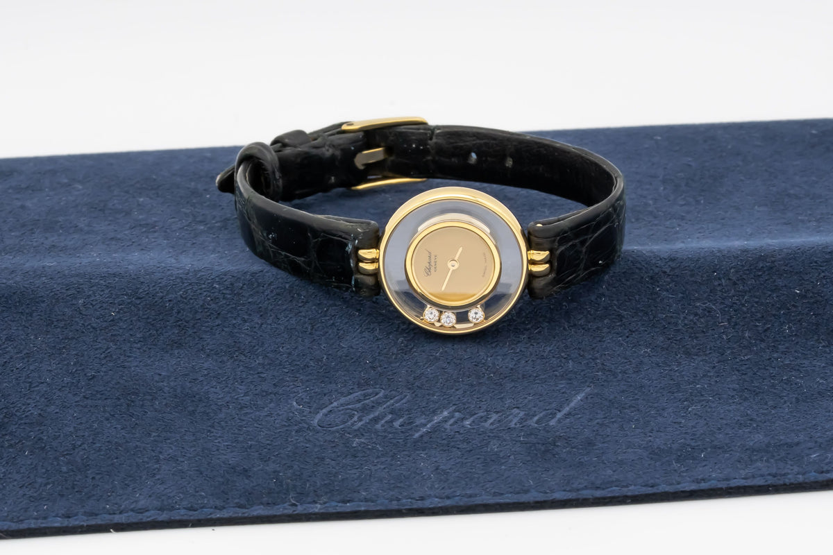 Chopard Happy Diamonds 18K Yellow Gold Diamonds Chopard Service Gelbgold 750
