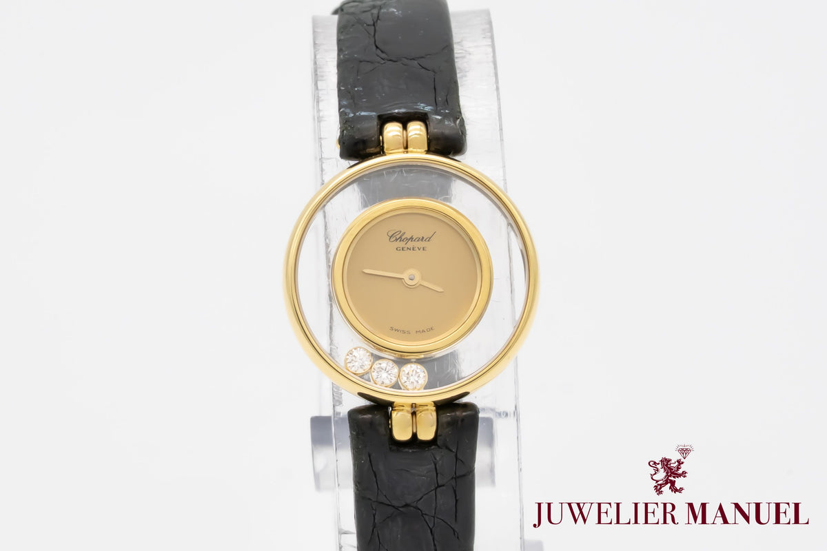 Chopard Happy Diamonds 18K Yellow Gold Diamonds Chopard Service Gelbgold 750