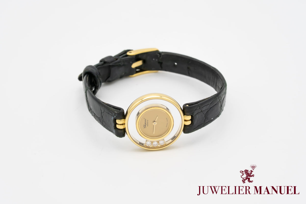 Chopard Happy Diamonds 18K Yellow Gold Diamonds Chopard Service Gelbgold 750