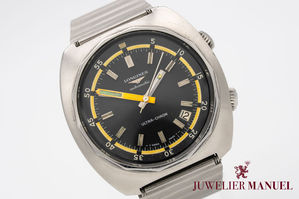 Longines Ultra-Chron 8221 Super Diver Stainless Steel Automatic 43mm