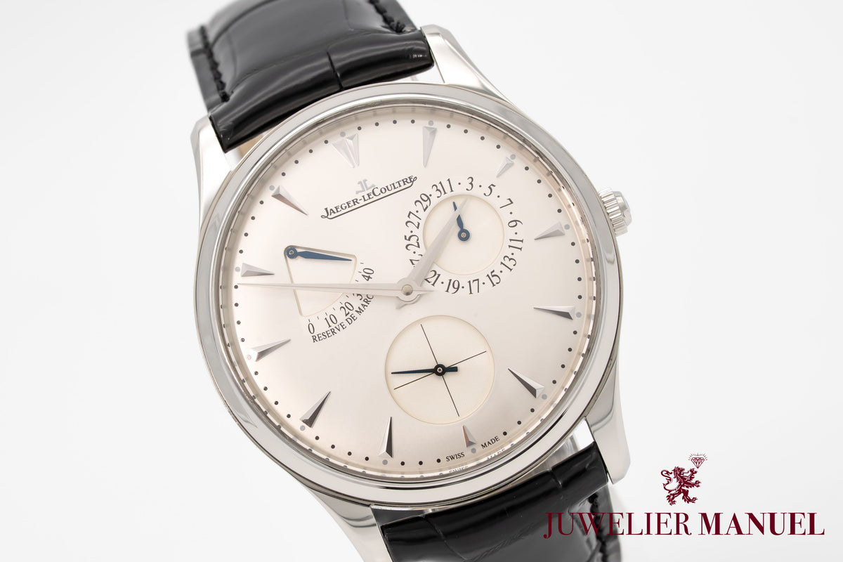 Jaeger-LeCoultre Master Ultra Thin Réserve de Marche Stainless Steel Automatic Papers 39mm