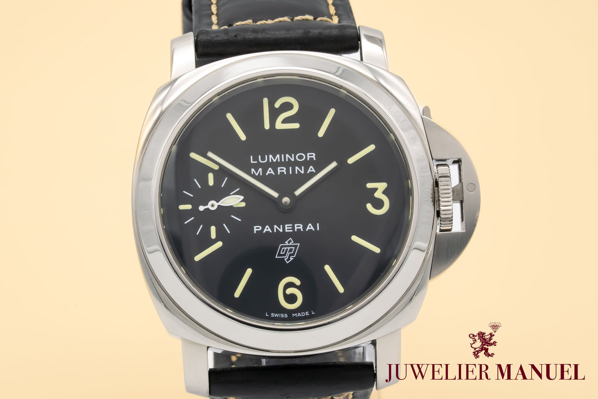 Panerai Luminor Marina Logo PAM01005 Stainless Steel Manual Winding 44mm