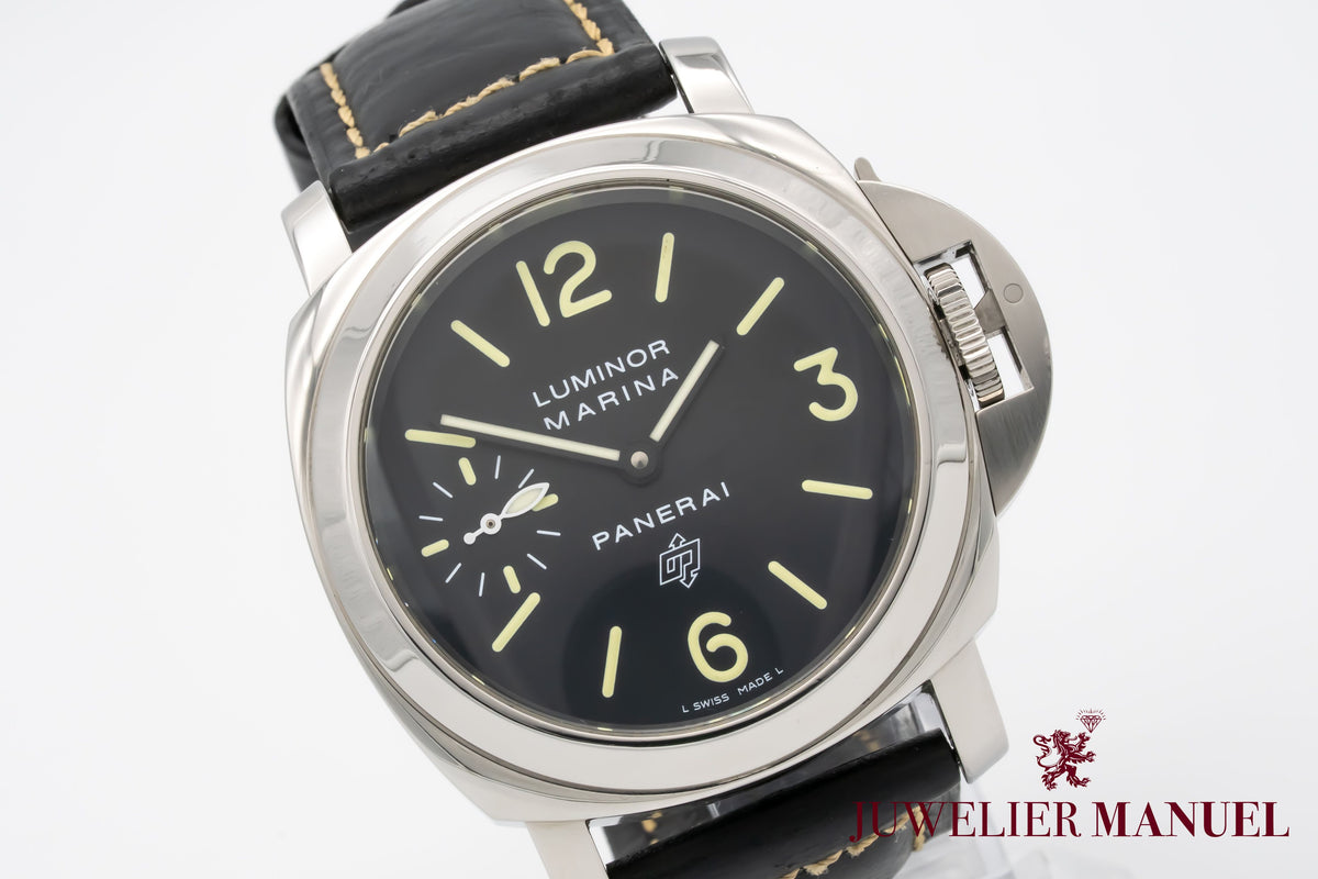 Panerai Luminor Marina Logo PAM01005 Stainless Steel Manual Winding 44mm