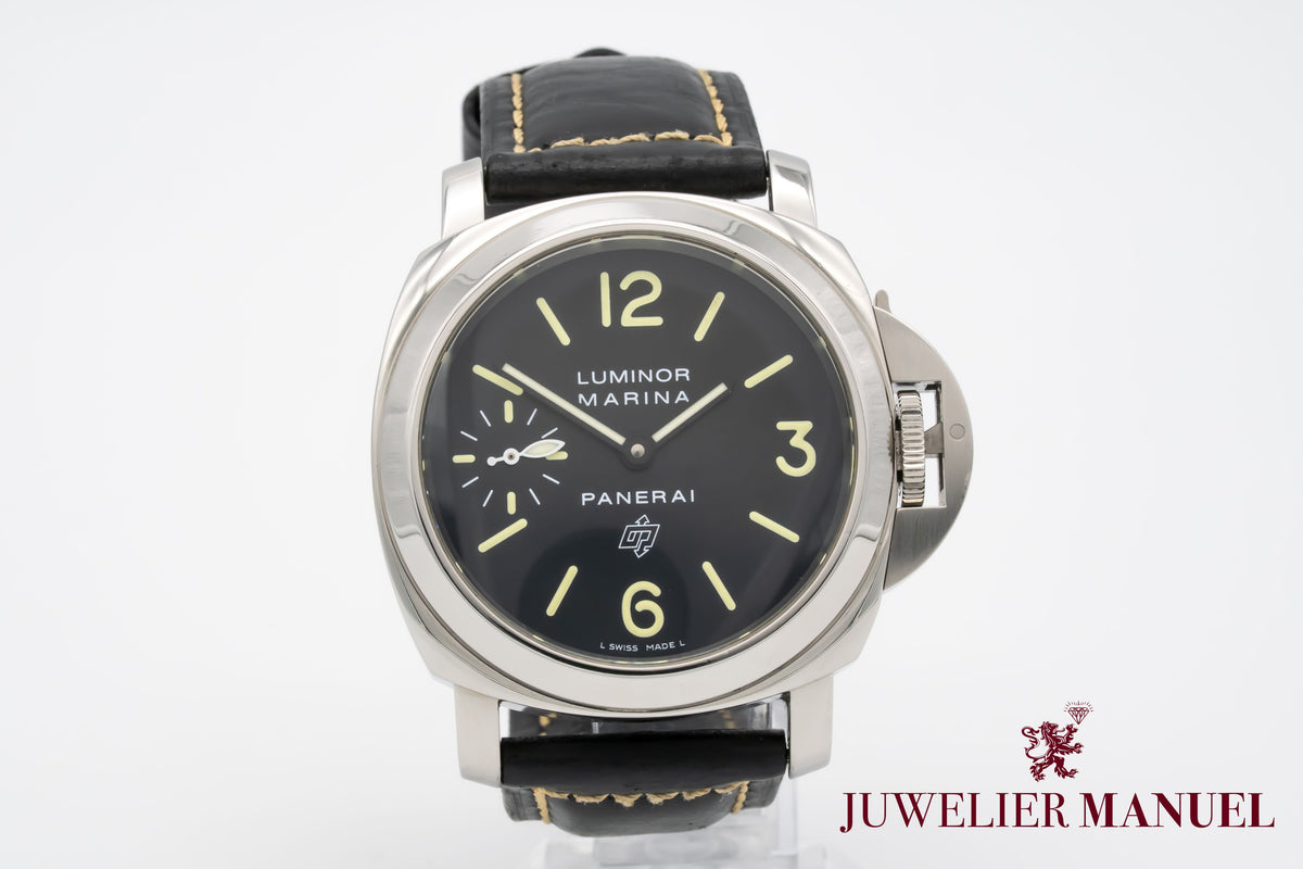Panerai Luminor Marina Logo PAM01005 Stainless Steel Manual Winding 44mm