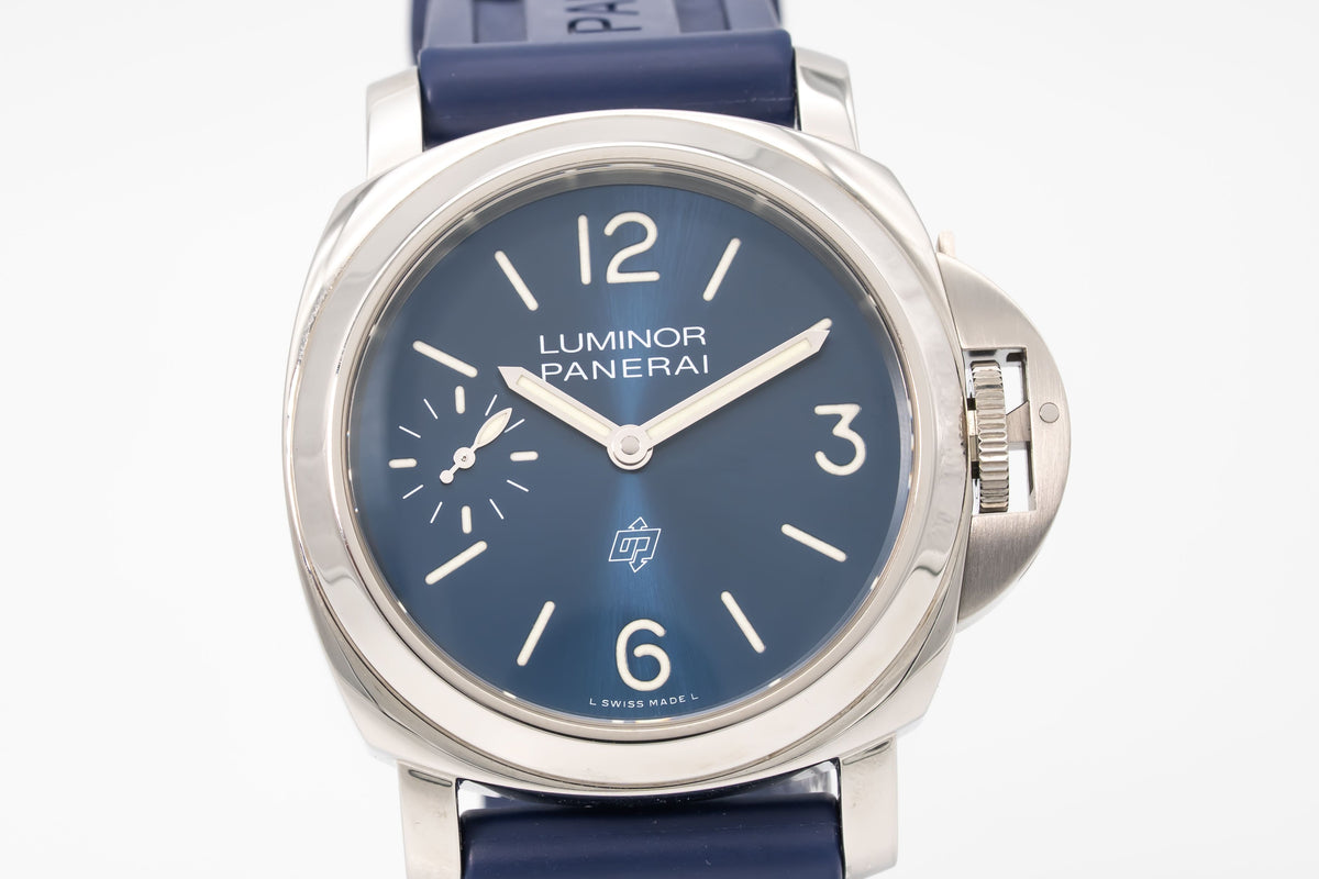 Panerai Luminor Blu Mare 44 Stainless Steel Manual Winding Papers