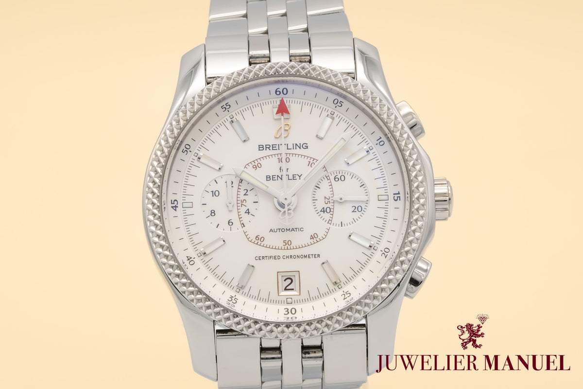 Breitling Bentley Mark VI P26362 B&P Stahl Platin Automatik 42mm
