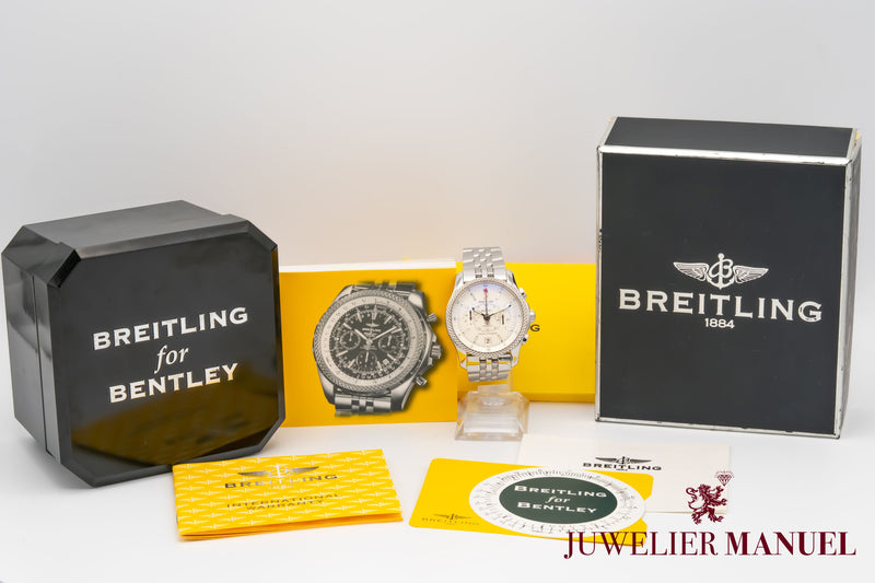 Breitling Bentley Mark VI P26362 B&P Stahl Platin Automatik 42mm