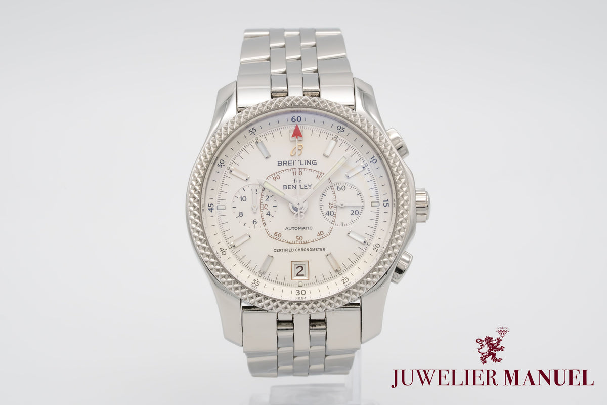 Breitling Bentley Mark VI P26362 B&P Stahl Platin Automatik 42mm
