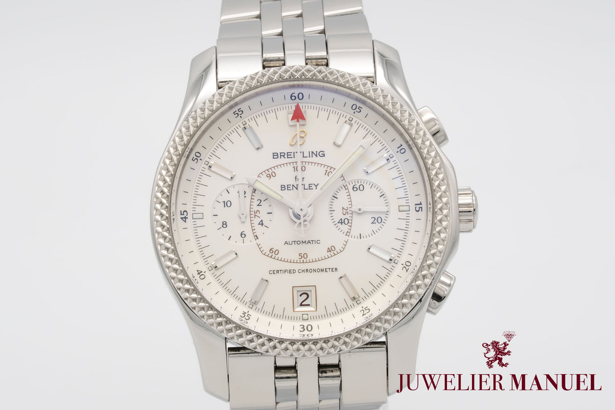 Breitling Bentley Mark VI P26362 B&P Stahl Platin Automatik 42mm