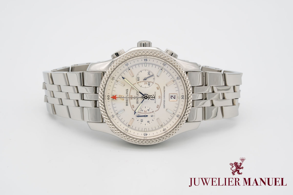 Breitling Bentley Mark VI P26362 B&P Stahl Platin Automatik 42mm