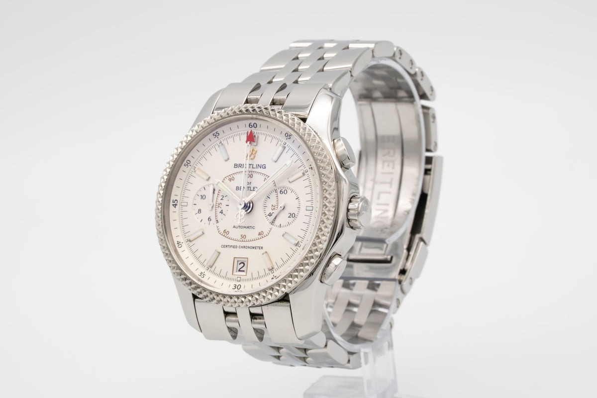 Breitling Bentley Mark VI P26362 B&P Stahl Platin Automatik 42mm