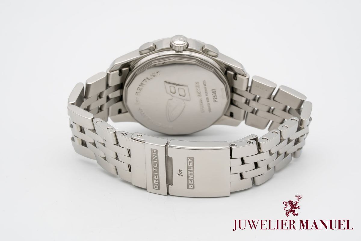 Breitling Bentley Mark VI P26362 B&P Stahl Platin Automatik 42mm