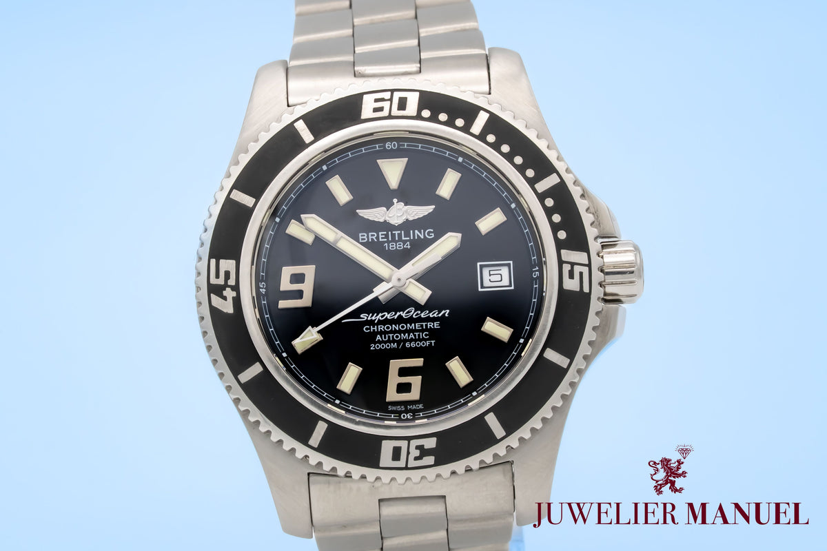 Breitling Superocean 44 A17391 Stahl Automatik 44mm Papers