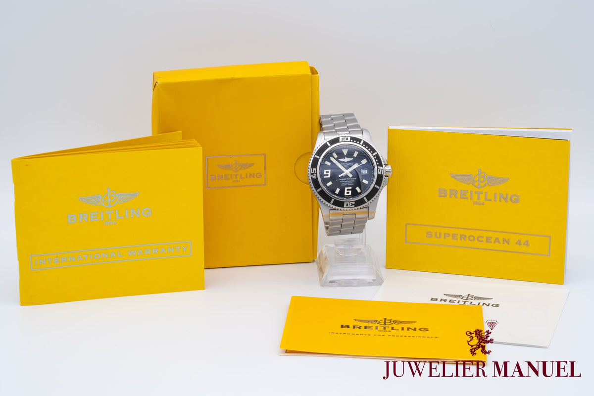 Breitling Superocean 44 A17391 Stahl Automatik 44mm Papers