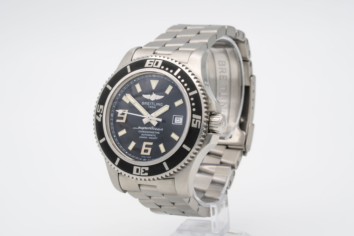 Breitling Superocean 44 A17391 Stahl Automatik 44mm Papers