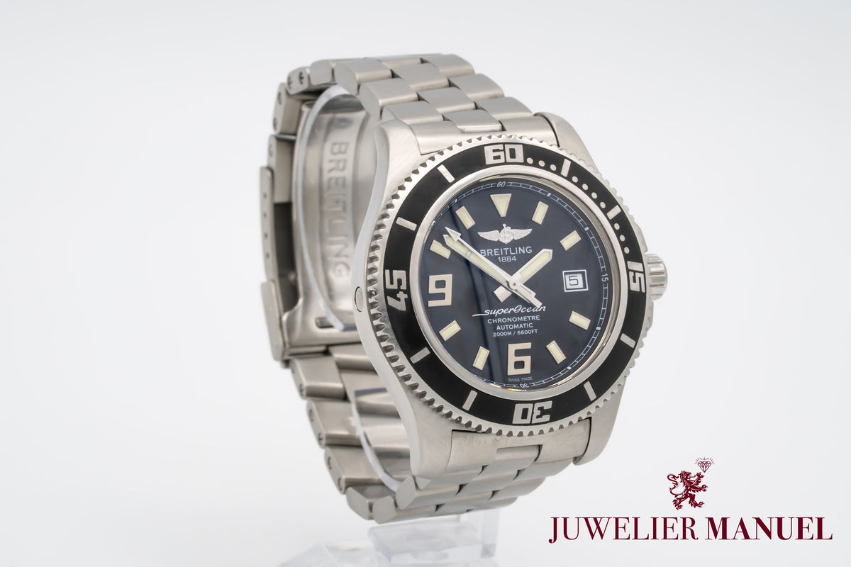 Breitling Superocean 44 A17391 Stahl Automatik 44mm Papers