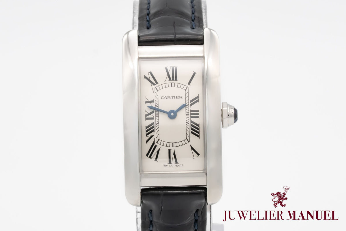 Cartier Tank Américaine 3970 Lady Stainless Steel