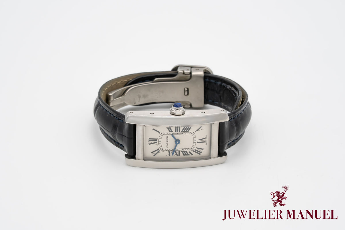 Cartier Tank Américaine 3970 Lady Stainless Steel