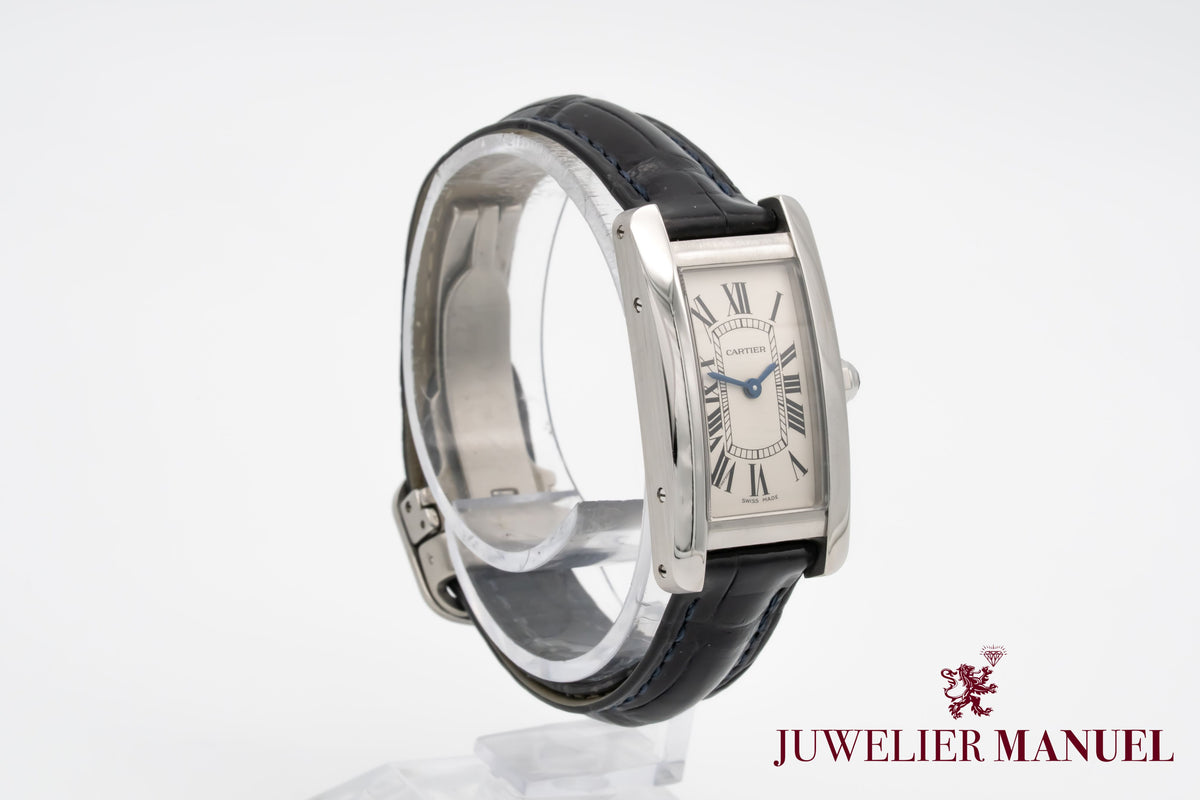 Cartier Tank Américaine 3970 Lady Stainless Steel