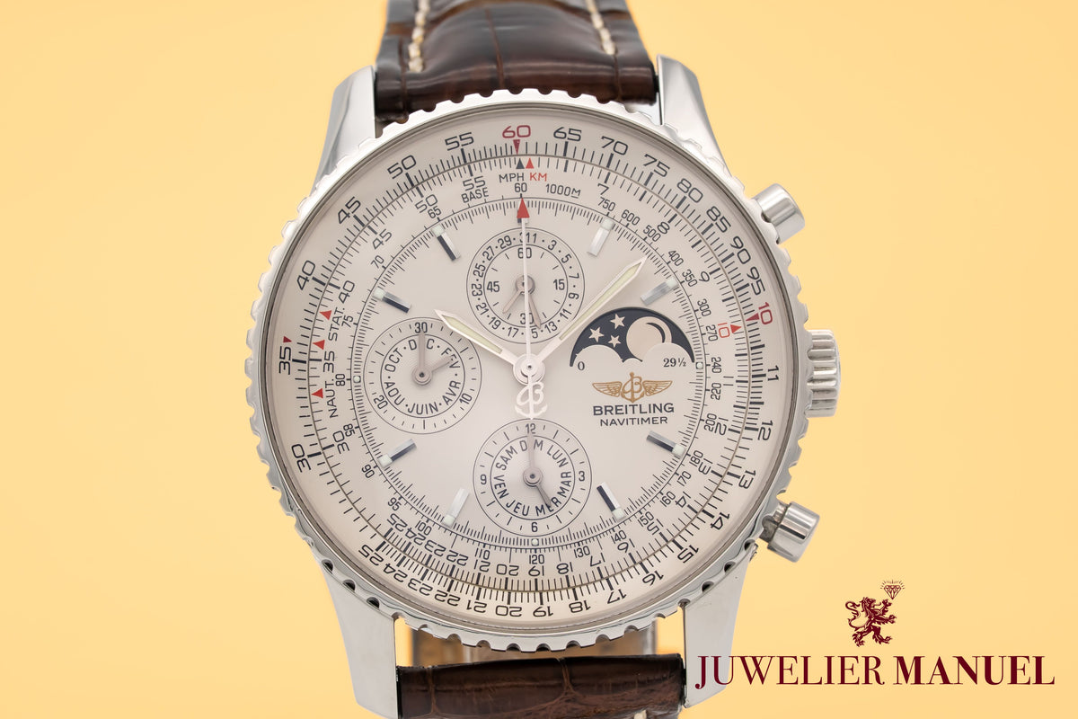 Breitling Montbrillant Olympus Navitimer A19340 Stahl Automatik 43mm