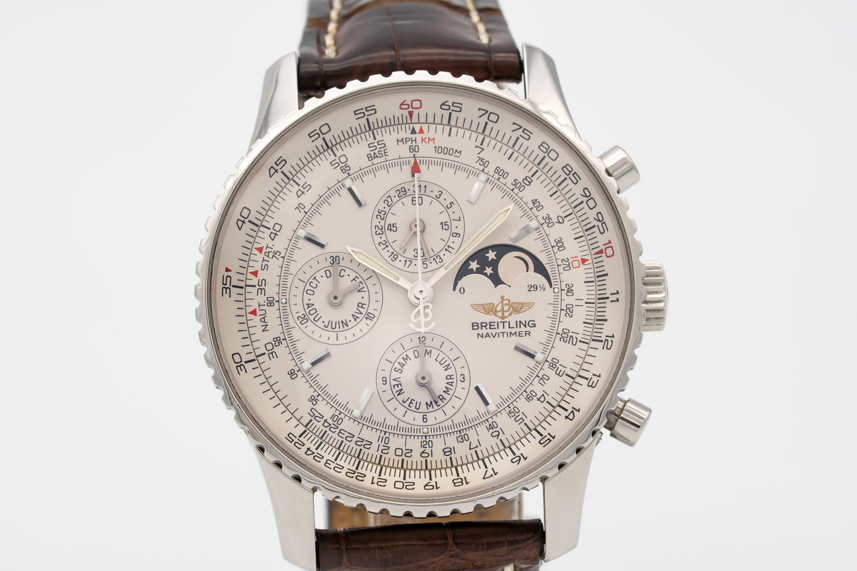 Breitling Montbrillant Olympus Navitimer A19340 Stahl Automatik 43mm
