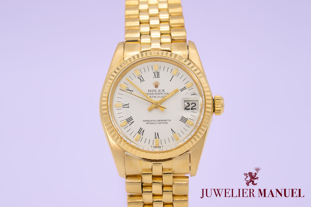 Rolex Datejust 6827 Medium Gelbgold 750 Automatik 31mm