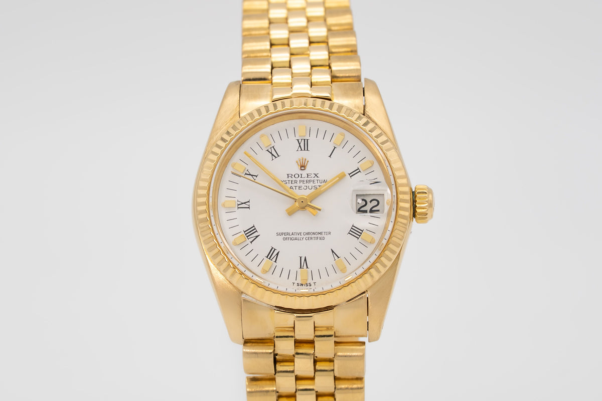 Rolex Datejust 6827 Medium Gelbgold 750 Automatik 31mm