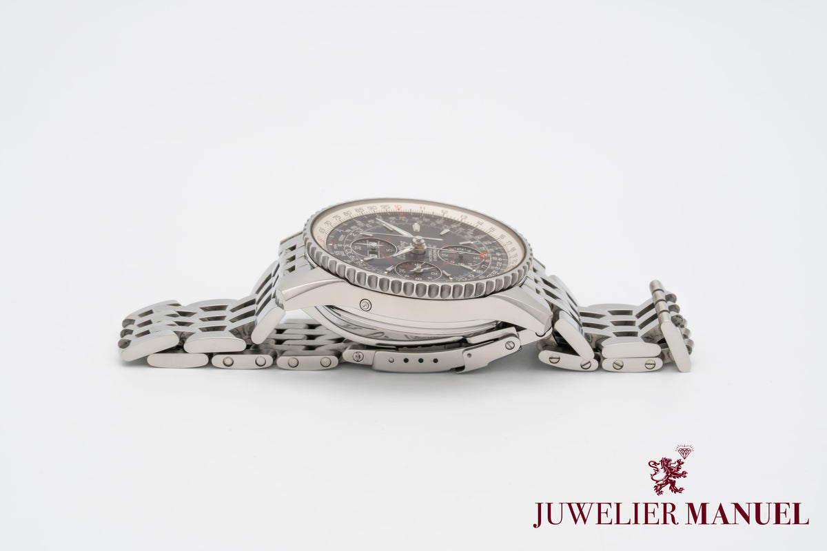 Breitling Montbrillant Datora Navitimer Montbrillant Datora Navitimer A21330 Stahl Automatik 43mm Papers
