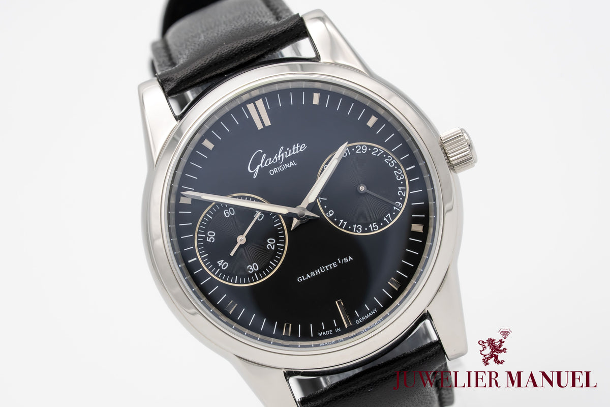 Glashütte Original Senator Zeigerdatum Stainless Steel Automatic 40mm