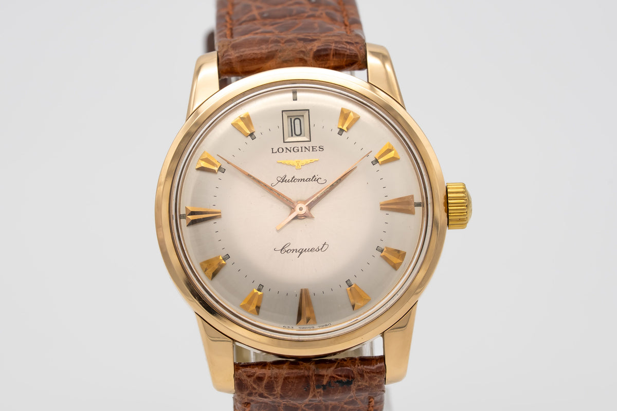 Longines Conquest Heritage L1.611.6 Rosegold 750 Automatik 35mm