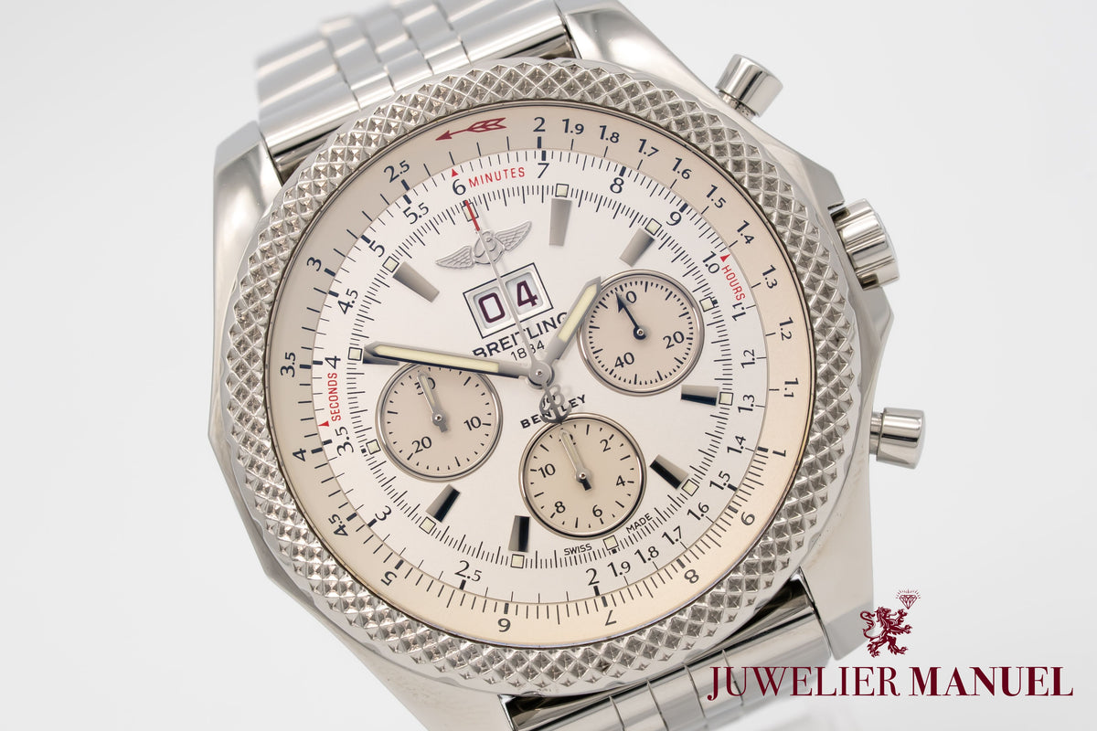 Breitling Bentley 6.75 A44364 Stainless Steel Automatic 49mm Papers