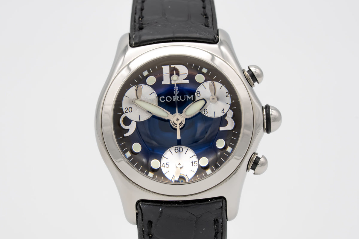 Corum Bubble 196.250.20 Chronograph Stainless Steel 36mm Papers